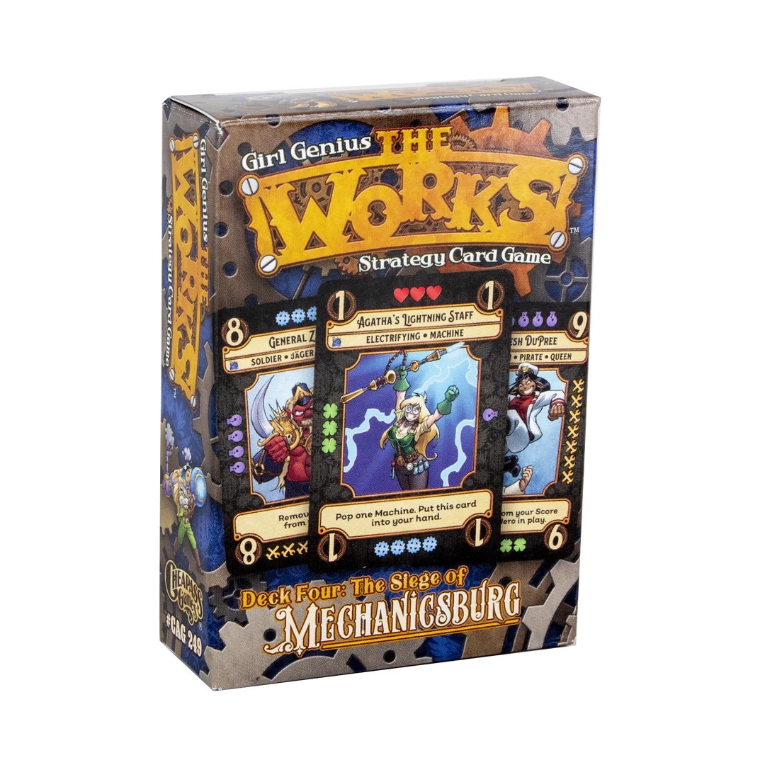 Cheapass Games Girl Genius: The Works – The Siege Of Mechanicsburg 1 Cheapass Games Girl Genius: The Works – The Siege Of Mechanicsburg