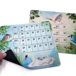 MeepleSource Pair Of Single-Sided Neoprene Goal Mats For Wingspan (25cm X 28cm)