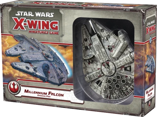Fantasy Flight Games Star Wars: X-Wing Miniatures Game - Millennium Falcon Expansion Pack Board Games 1 Fantasy Flight Games Star Wars: X-Wing Miniatures Game - Millennium Falcon Expansion Pack Board Games