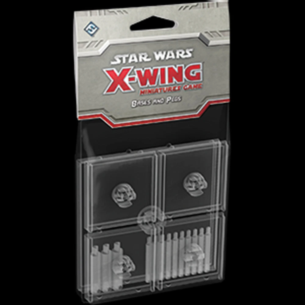 Fantasy Flight Games Star Wars X-Wing: Clear Bases And Pegs Board Games 1 Fantasy Flight Games Star Wars X-Wing: Clear Bases And Pegs Board Games