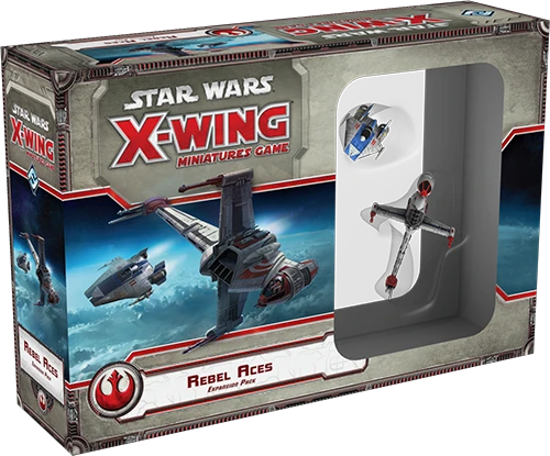Fantasy Flight Games Star Wars: X-Wing Miniatures Game - Rebel Aces Expansion Pack 1 Fantasy Flight Games Star Wars: X-Wing Miniatures Game - Rebel Aces Expansion Pack