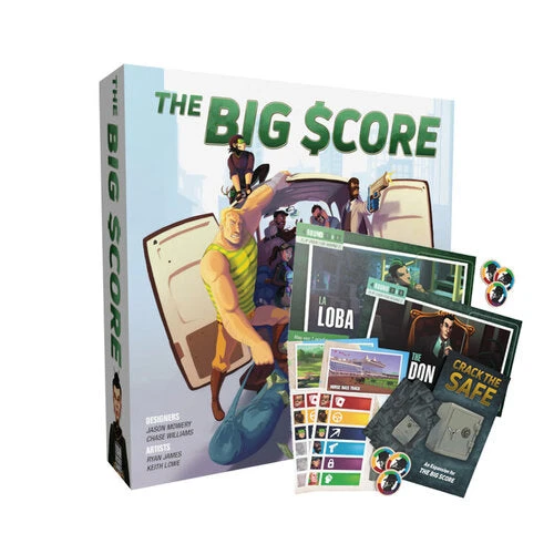 Van Ryder Games Board Games The Big Score + Upgrade Pack 1 Van Ryder Games Board Games The Big Score + Upgrade Pack