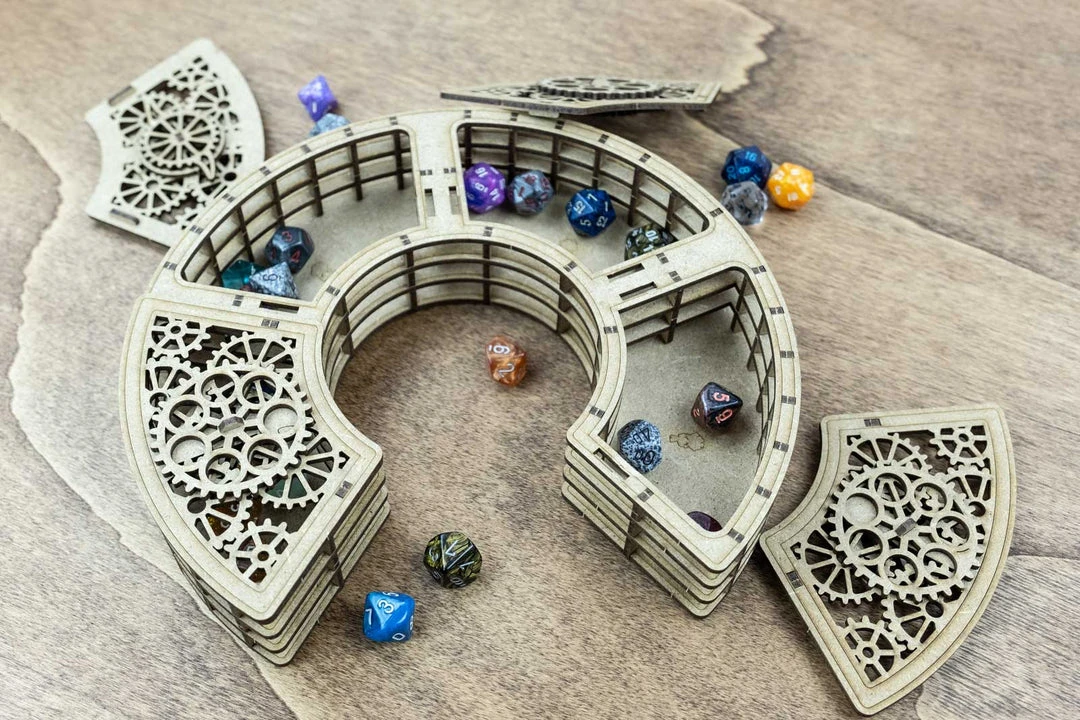 The Dicetroyers - The Dice Coast – 4 Slots Dice Holder (Italy Import) Import Games 3 The Dicetroyers - The Dice Coast – 4 Slots Dice Holder (Italy Import) Import Games