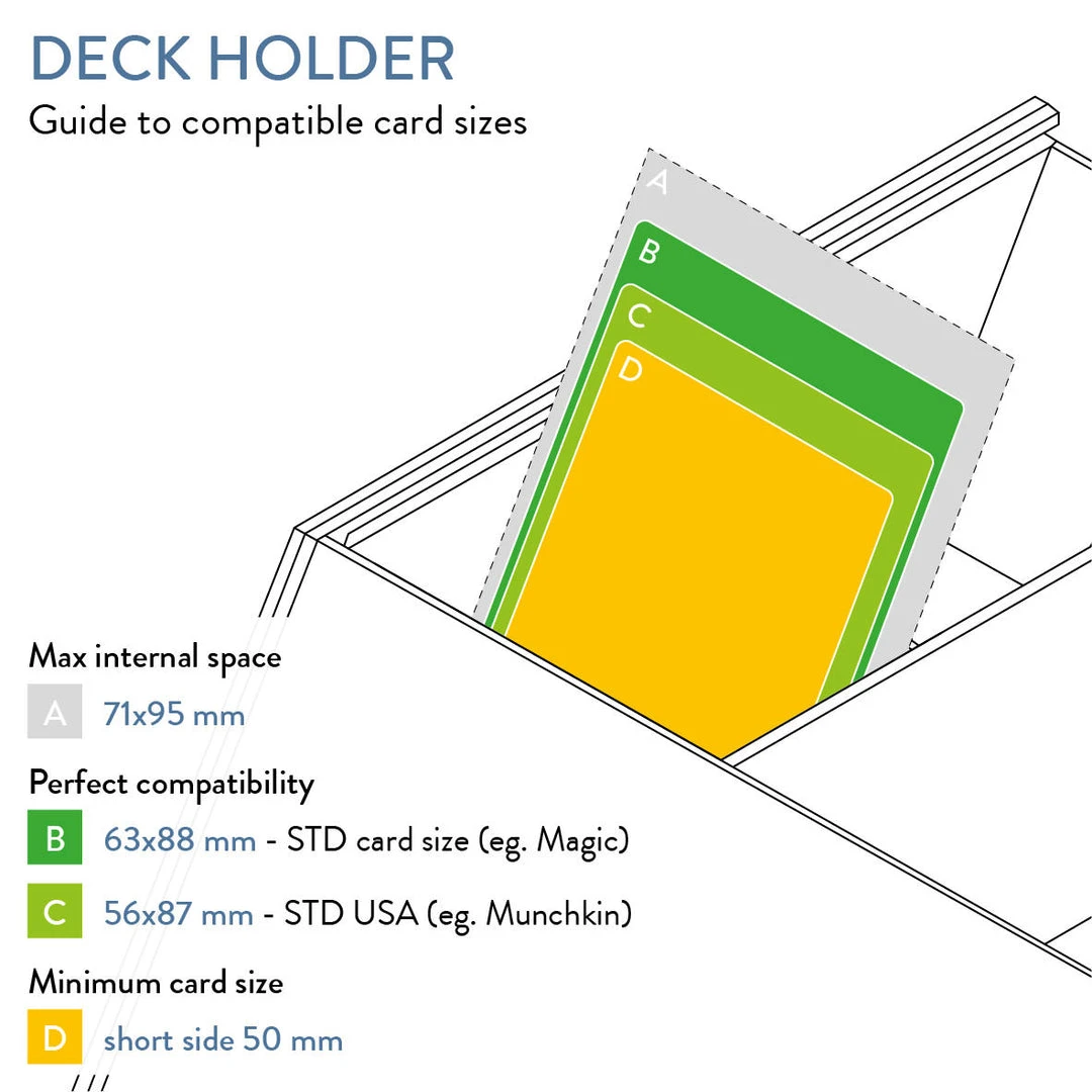 Import Games The Dicetroyers - Deck Holder: Crate Version (500 Standard Size Sleeved Cards) (Italy Import) 3 Import Games The Dicetroyers - Deck Holder: Crate Version (500 Standard Size Sleeved Cards) (Italy Import)