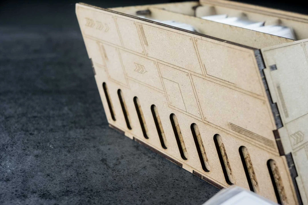 Import Games The Dicetroyers - Deck Holder: Crate Version (500 Standard Size Sleeved Cards) (Italy Import) 6 Import Games The Dicetroyers - Deck Holder: Crate Version (500 Standard Size Sleeved Cards) (Italy Import)