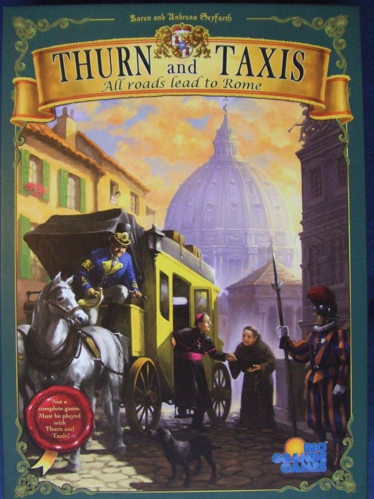 Rio Grande Games Board Games Thurn And Taxis: All Roads Lead To Rome 1 Rio Grande Games Board Games Thurn And Taxis: All Roads Lead To Rome