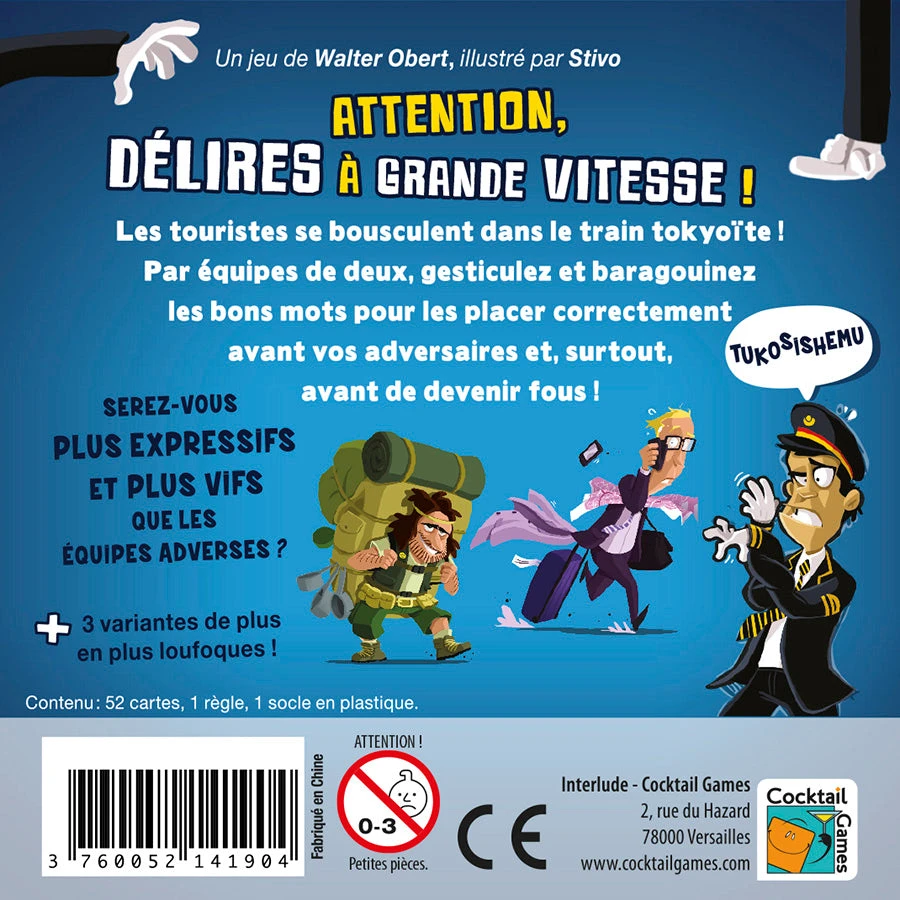 Cocktail Games Board Games Tokyo Train (2016 Edition) (French) 2 Cocktail Games Board Games Tokyo Train (2016 Edition) (French)