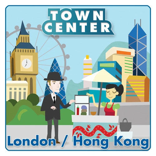 LudiCreations Town Center: London / Hong Kong Board Games 1 LudiCreations Town Center: London / Hong Kong Board Games