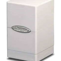 Ultra Pro Satin Tower Deck Box - Arctic White Deck Boxes