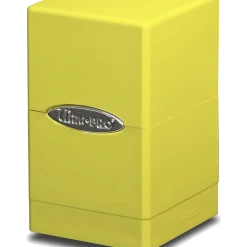 Deck Boxes Ultra Pro Satin Tower Deck Box - Lemon Yellow