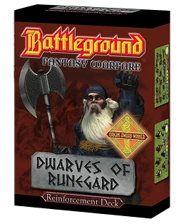 Your Move Games Battleground Fantasy Warfare: Dwarves Of Runegard (Reinforcement Deck) 1 Your Move Games Battleground Fantasy Warfare: Dwarves Of Runegard (Reinforcement Deck)