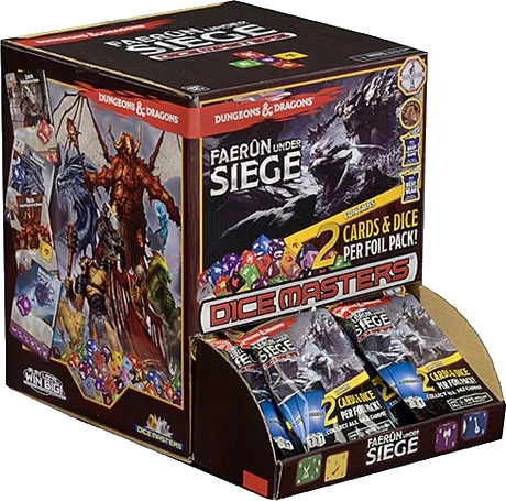 WizKids Games Dungeons & Dragons Dice Masters: Faerûn Under Siege - 90 Count Gravity Feed Board Games 1 WizKids Games Dungeons & Dragons Dice Masters: Faerûn Under Siege - 90 Count Gravity Feed Board Games