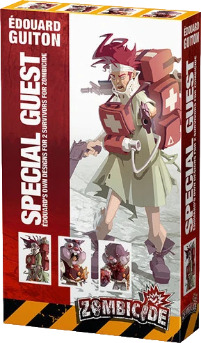 CMON Limited Zombicide Special Guest Box: Edouard Guiton 1 CMON Limited Zombicide Special Guest Box: Edouard Guiton