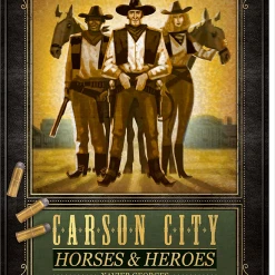Quined Games Carson City: Horses & Heroes Board Games