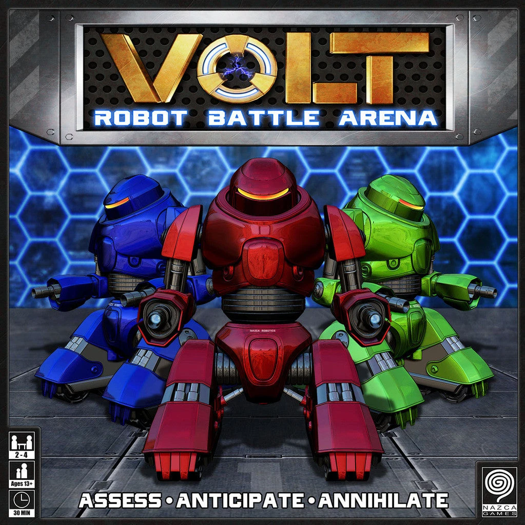 Nazca Games Board Games VOLT: Robot Battle Arena 1 Nazca Games Board Games VOLT: Robot Battle Arena