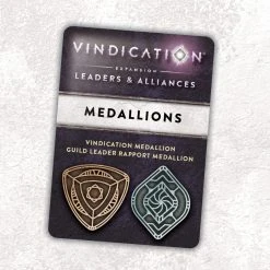Orange Nebula Board Games Vindication: Leaders & Alliances - Medallion Upgrades