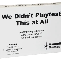 Asmadi Games We Didn't Playtest This At All With Chaos Pack Expansion