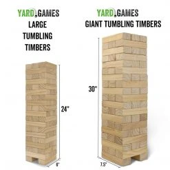 Yard Games Large Tumbling Timbers With Carrying Case Board Games