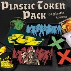 CMON Limited Board Games Zombicide: Black Plague - 62 Plastic Chips