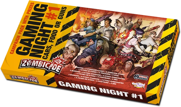 CMON Limited Board Games Zombicide Gaming Night #1: Cars, Food Or Guns 1 CMON Limited Board Games Zombicide Gaming Night #1: Cars, Food Or Guns