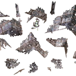 Battle Systems Ltd Battle Systems Scifi Terrain Ruined Catacombs Set (Import) 8 Battle Systems Ltd Battle Systems Scifi Terrain Ruined Catacombs Set (Import)