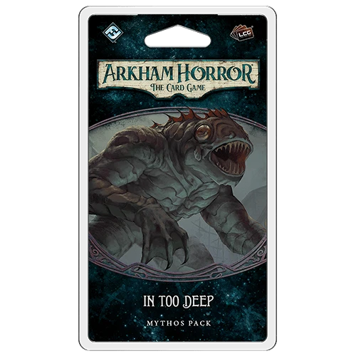 Fantasy Flight Games Arkham Horror: The Card Game - In Too Deep: Mythos Pack Board Games 1 Fantasy Flight Games Arkham Horror: The Card Game - In Too Deep: Mythos Pack Board Games