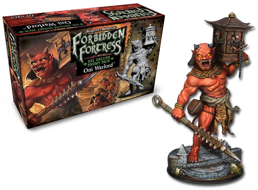 Flying Frog Productions Shadows Of Brimstone: Oni Warlord XXL Enemy Board Games 2 Flying Frog Productions Shadows Of Brimstone: Oni Warlord XXL Enemy Board Games