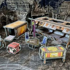 Battle Systems Ltd Board Games Battle Systems Scifi Terrain Trade Container Set (Import) 5 Battle Systems Ltd Board Games Battle Systems Scifi Terrain Trade Container Set (Import)