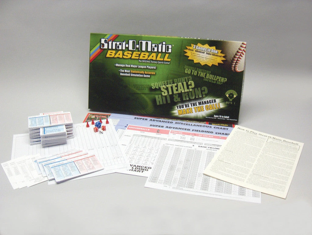 Board Games Strat-O-Matic - Baseball 1 Board Games Strat-O-Matic - Baseball