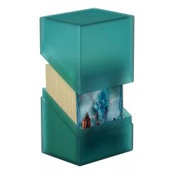 Deck Boxes Ultimate Guard - Boulder™ 80+ Deck Case Malachite (Teal)