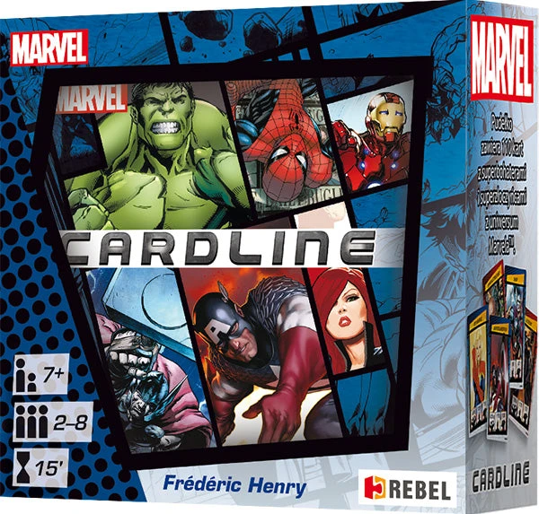 REBEL.pl Cardline: Marvel (Polish Import) Board Games 1 REBEL.pl Cardline: Marvel (Polish Import) Board Games
