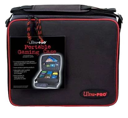 Ultra Pro - Gaming Case With Red Trim Board Game Bags 1 Ultra Pro - Gaming Case With Red Trim Board Game Bags