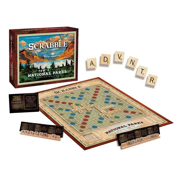 USAopoly Board Games Scrabble: The National Parks Edition 1 USAopoly Board Games Scrabble: The National Parks Edition