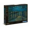 Puzzle - Clementoni - Museum - Van Gogh - Starry Night Over The Rhone (1000 Pcs)