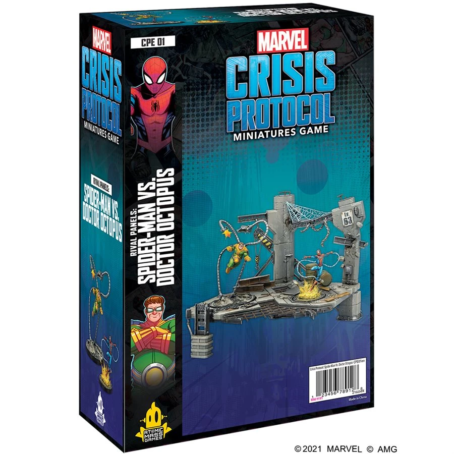 Atomic Mass Games Marvel: Crisis Protocol - Rival Panels: Spider-Man Vs Doctor Octopus 1 Atomic Mass Games Marvel: Crisis Protocol - Rival Panels: Spider-Man Vs Doctor Octopus