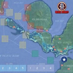 Compass Games Devil Boats: PT Boats In The Solomons Board Games