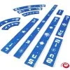 All Sale Items E-Raptor - Star Wars X-Wing Miniature Game Rulers (Blue)