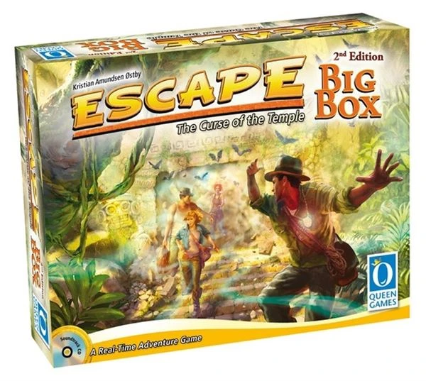Queen Games Board Games Escape: The Curse Of The Temple - Big Box (Second Edition) 1 Queen Games Board Games Escape: The Curse Of The Temple - Big Box (Second Edition)