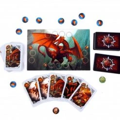 REBEL.pl Board Games Drako: Smok I Krasnoludy (Polish Import)