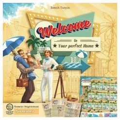 Deep Water Games Board Games Welcome To...: Summer Thematic Neighborhood Expansion