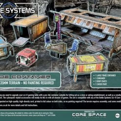 Battle Systems Ltd Board Games Battle Systems Scifi Terrain Trade Container Set (Import)