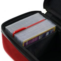 Quiver Time - Bolt Card Case (Red) Board Game Bags