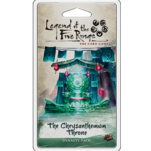 Fantasy Flight Games Legend Of The Five Rings: The Card Game - The Chrysanthemum Throne Board Games 1 Fantasy Flight Games Legend Of The Five Rings: The Card Game - The Chrysanthemum Throne Board Games