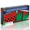 Endless Games Board Games Classic Checkers & Backgammon