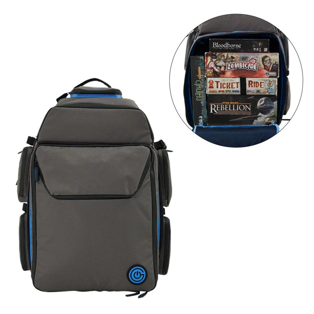 Board Game Bags GeekOn! - The Ultimate Boardgame Backpack (Gray) 2 Board Game Bags GeekOn! - The Ultimate Boardgame Backpack (Gray)
