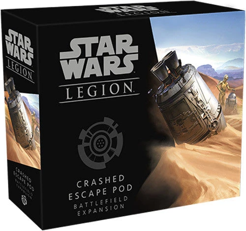 Fantasy Flight Games Board Games Star Wars: Legion - Crashed Escape Pod Battlefield Expansion 1 Fantasy Flight Games Board Games Star Wars: Legion - Crashed Escape Pod Battlefield Expansion
