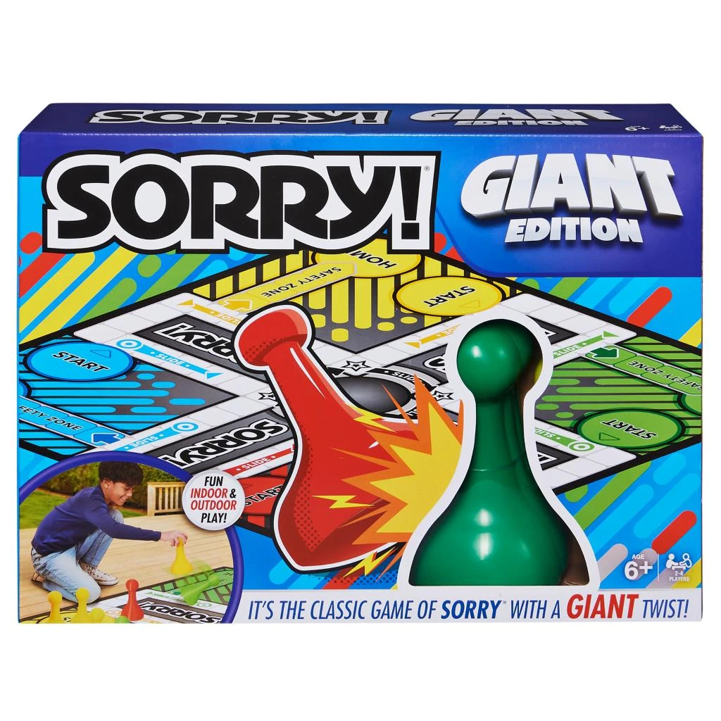 Spin Master Ltd. Sorry! (Giant Edition) Board Games 1 Spin Master Ltd. Sorry! (Giant Edition) Board Games