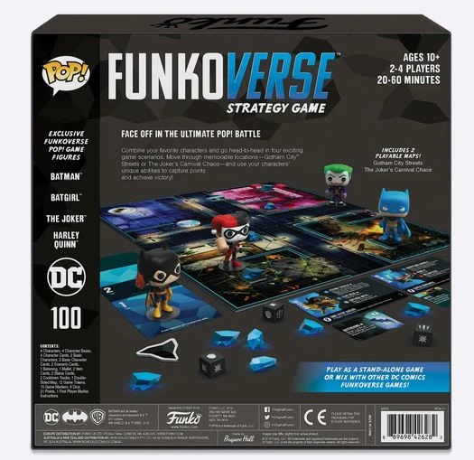 Funko Games Board Games Funkoverse Strategy Game: DC Comics 100 2 Funko Games Board Games Funkoverse Strategy Game: DC Comics 100