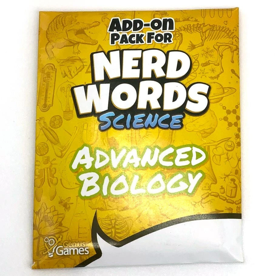 Genius Games Board Games Nerd Words: Science! - Advanced Biology 1 Genius Games Board Games Nerd Words: Science! - Advanced Biology