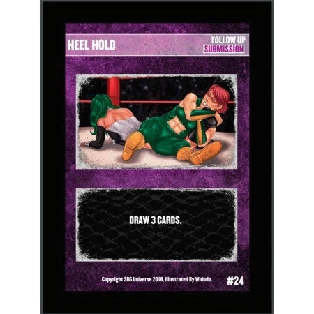 SRG Universe The Supershow - 24 Heel Hold Promo Card 1 SRG Universe The Supershow - 24 Heel Hold Promo Card
